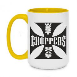 Чашка двухцветная 420ml West Coast Choppers - PrintSalon