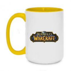 Чашка двокольорова велика Wow Logo - PrintSalon