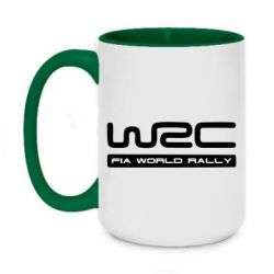 Чашка двухцветная 420ml WRC - PrintSalon