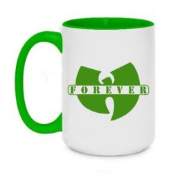 Чашка двухцветная 420ml Wu-Tang forever - PrintSalon