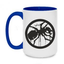 Чашка двокольорова велика Жирний мураха - PrintSalon