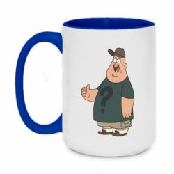 Чашка двухцветная 420ml Зус - PrintSalon