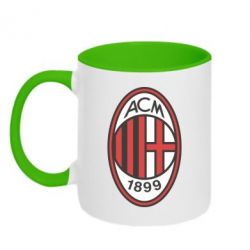 Чашка двокольорова AC Milan