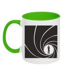 Чашка двокольорова агент 007 - PrintSalon
