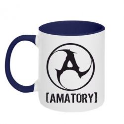 Чашка двокольорова Amatory