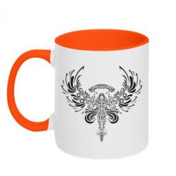 Чашка двокольорова Angel