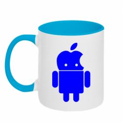 Чашка двокольорова Apdroid