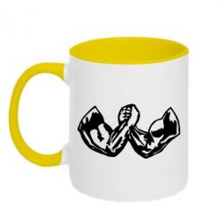 Чашка двокольорова ArmSport - PrintSalon