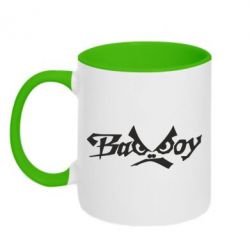 Чашка двокольорова Bad Boy Logo - PrintSalon