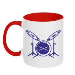 Чашка двокольорова Барабанна установка