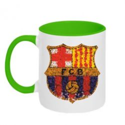 Чашка двухцветная 320ml Barcelona Paint - PrintSalon