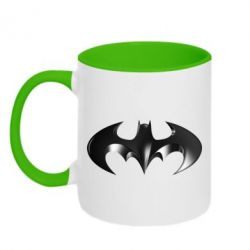 Чашка двокольорова Batman "3d Logo" - PrintSalon