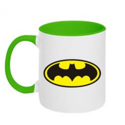 Чашка двухцветная 320ml Batman - PrintSalon