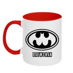 Чашка двокольорова Batwoman - PrintSalon
