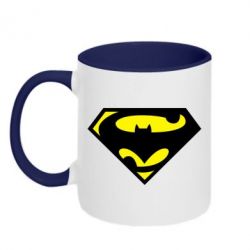 Чашка двокольорова БетСупермен