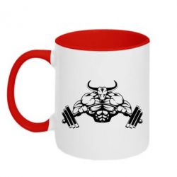 Чашка двокольорова Big Bull - PrintSalon