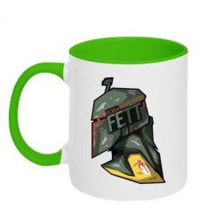 Чашка двухцветная 320ml Boba Fett - PrintSalon