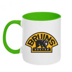 Чашка двухцветная 320ml Boston Bruins - PrintSalon