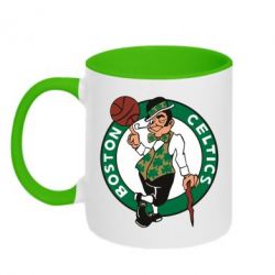 Чашка двокольорова Boston Celtics - PrintSalon