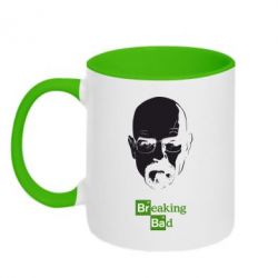 Чашка двухцветная 320ml Breaking Bad  (Во все тяжкие) - PrintSalon