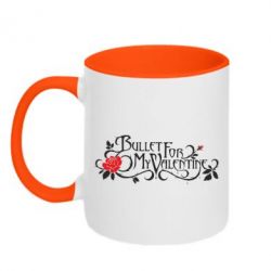 Чашка двокольорова Bullet For My Valentine - PrintSalon