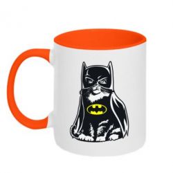 Чашка двокольорова Cat Batman