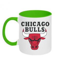Чашка двухцветная 320ml Chicago Bulls Classic - PrintSalon
