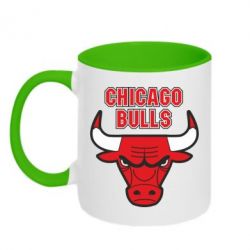 Чашка двухцветная 320ml Chicago Bulls vol.2 - PrintSalon