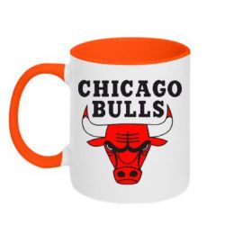Чашка двокольорова Chicago Bulls - PrintSalon