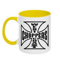 Чашка двокольорова Choppers