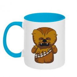 Чашка двухцветная 320ml Чубакка - PrintSalon