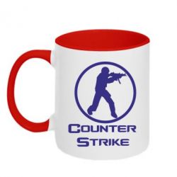 Чашка двухцветная 320ml Counter Strike - PrintSalon