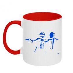 Чашка двокольорова Daft Punk group - PrintSalon