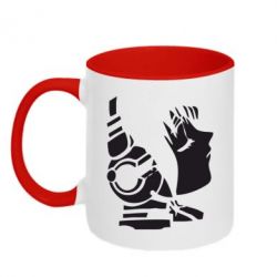 Чашка двокольорова Daft Punk