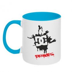 Чашка двокольорова DC Shoes