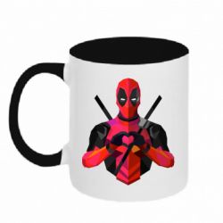 Чашка двокольорова Deadpool Love