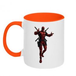 Чашка двокольорова Deadpool - PrintSalon