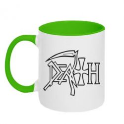 Чашка двокольорова death