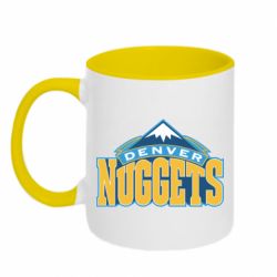 Чашка двухцветная 320ml Denver Nuggets - PrintSalon