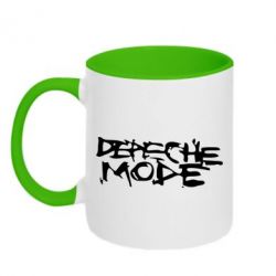 Чашка двокольорова Depeche mode