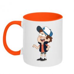 Чашка двокольорова Діппер