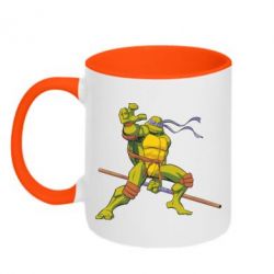 Чашка двухцветная 320ml Donatello - PrintSalon