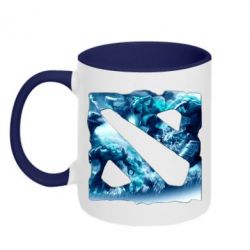 Чашка двокольорова Dota 2 Fan Art (Logo) - PrintSalon