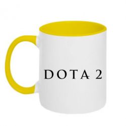 Чашка двухцветная 320ml Дота 2 - PrintSalon