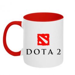 Чашка двухцветная 320ml Dota 2 - PrintSalon