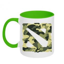 Чашка двокольорова Dota камуфляж - PrintSalon