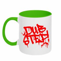 Чашка двокольорова Dub Step Графіті