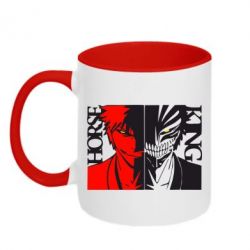 Чашка двухцветная 320ml Двоякость Death Note - PrintSalon
