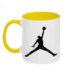 Чашка двокольорова Джордан - PrintSalon