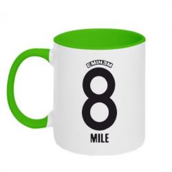 Чашка двокольорова Eminem 8 mile